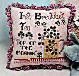 Click/tap for more details of Irish Breakfast Tea (cross stitch) by Kira Lyns Needlearts