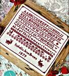 Click/tap for more details of Isabella Brown 1879 (cross stitch) by The Elegant Thread