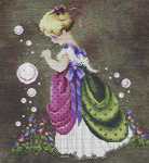 Click/tap for more details of Isabella's Garden (cross stitch) by Lavender & Lace