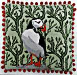 Click/tap for more details of Island Puffin (tapestry) by Heirloom Needlecraft Collection
