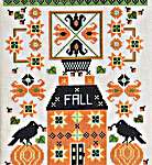 Click/tap for more details of It's Finally Fall (cross stitch) by Anabella's