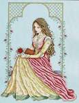 Click/tap for more details of Italian Lady (cross stitch) by Shannon Christine