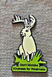 Click/tap for more details of Jackalope Needle Minder (needle minders) by Rebel Stitcher