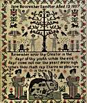 Click/tap for more details of Jane Bowen 1837 (cross stitch) by Needle Work Press
