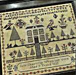 Click/tap for more details of Jane Charlotte Wynn 1835 (cross stitch) by The Scarlett House