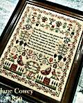 Click for more details of Jane Cowey 1850 (cross stitch) by The Scarlett House