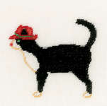 Click for more details of Jazz Cat II (cross stitch) by Lanarte