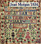 Click/tap for more details of Jean Morgan 1834 (cross stitch) by Needle Work Press