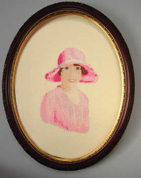 Click for more details of Jennie, Adelaide 1929 (cross stitch) by Anne Peden