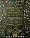 Click for more details of Jenny's Bean Garden - Green Bean Sampler (cross stitch) by Shakespeare's Peddler