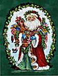 Click for more details of Jolly Saint Nick (cross stitch) by Letistitch