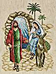 Click for more details of Joseph and Mary (cross stitch) by Permin of Copenhagen