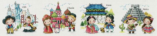 Click for more details of Journey around the World 2 (cross stitch) by Soda Stitch