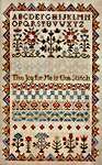 Click for more details of Joy Be Thine Sampler (cross stitch) by Jeannette Douglas