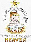 Click/tap for more details of Joy Of Heaven (cross stitch) by Imaginating