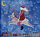 Click/tap for more details of Joy Ride (cross stitch) by Kathy Barrick