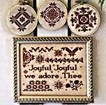 Click/tap for more details of Joyful Joyful (cross stitch) by Heartstring Samplery