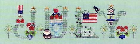 Click for more details of July (cross stitch) by The Cross-Eyed Cricket