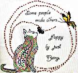 Click for more details of Just Be (cross stitch) by MarNic Designs