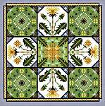 Click/tap for more details of Just Dandy (cross stitch) by Carolyn Manning
