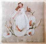 Click/tap for more details of Just Married (cross stitch) by Serenita di Campagna