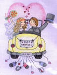 Click for more details of Just Married (cross stitch) by Anchor