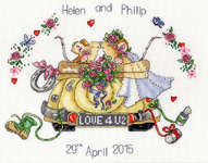 Click for more details of Just Married (cross stitch) by Bothy Threads