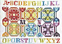 Click for more details of Kaleidoscope (cross stitch) by Yasmin's Made with Love