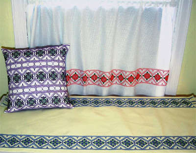 Click for more details of Kate's Garden (swedish weaving) by Swedish Weave Designs