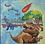 Click for more details of Keep Looking Up (cross stitch) by Meridian Designs