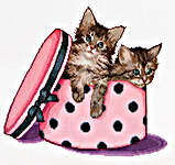 Click for more details of Kitten Twins (cross stitch) by Thea Gouverneur