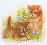 Click for more details of Kittens at Play (cross stitch) by Riolis