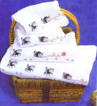 Click for more details of Kittens Towels (cross stitch) by Permin of Copenhagen