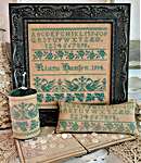 Click/tap for more details of Klara Hansen (cross stitch) by Hello from Liz Mathews
