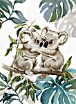 Click/tap for more details of Koalas (cross stitch) by Oven Company