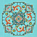 Click/tap for more details of Koi Pond (cross stitch) by Shannon Christine