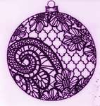 Click/tap for more details of Lace Ornament (stamps) by Deep Red
