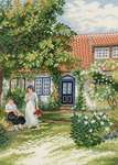Click for more details of Ladies in the Garden (cross stitch) by Eva Rosenstand