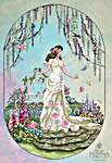 Click/tap for more details of Lady Antheia (cross stitch) by Bella Filipina