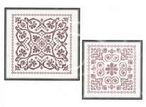 Click/tap for more details of Lady Evelyn's Filet Lace (cross stitch) by Works by ABC