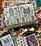 Click/tap for more details of Lady Kathryn Kitty Hello Goodbye (cross stitch) by Summer House Stitche Workes