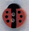 Click for more details of Ladybird Button (beads and treasures) by Mill Hill