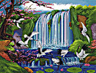 Click for more details of Land of Paradise (cross stitch) by Pinn Stitch