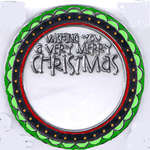 Click for more details of Large Christmas Tags Clear Stamp Set (stamps) by Hero Arts