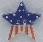 Click for more details of Large Star Flag (beads and treasures) by Mill Hill