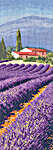 Click for more details of Lavender Fields (cross stitch) by John Clayton
