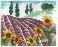 Click for more details of Lavender Meadow (cross stitch) by Permin of Copenhagen