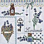 Click for more details of Lavender's Sprig (cross stitch) by Les Petites Croix de Lucie