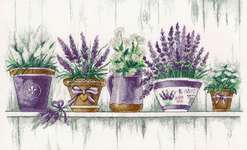 Click for more details of Lavender Tenderness (cross stitch) by Oven Company