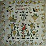 Click/tap for more details of Lavenia Compton 1838 (cross stitch) by Mojo Stitches